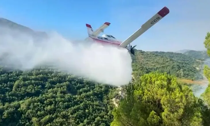 VIDEO / Nufi ndan pamjet: Tre avionët zjarrfikës, investim strategjik për sigurinë e Shqipërisë