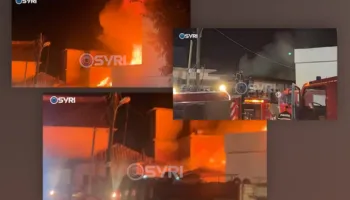 VIDEO/ Përfshihet nga flakët një banesë në Shkodër