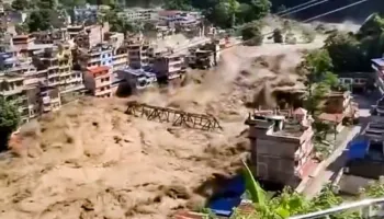 VIDEO/ Rëndohet bilanci i viktimave nga katastrofa natyrore në Nepal, të paktën 95 të vdekur! Shikoni pamjet tronditëse, shumë të zhdukur
