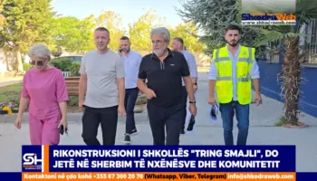 VIDEO – Rikonstruksioni i shkollës “Tring Smajli”, në sherbim jo vetëm të nxënësve por edhe komunitetit