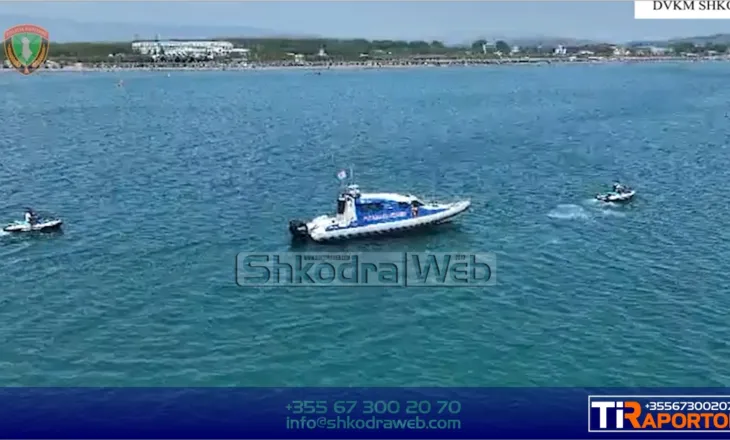 VIDEO – Rrezikonin të mbyteshin në det, policia shpëton në Velipojë dy shtetas me jetski…