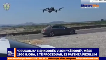VIDEO – “Rrugorja” e Shkodrës e pamëshirshme, mëse 1900 gjoba, 2 procedime penale, 52 patenta pezullim