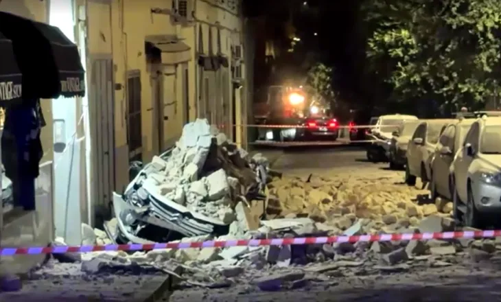 VIDEO/ Tërmeti i fortë në Napoli, pamje dramatike nga dëmet e mëdha materiale