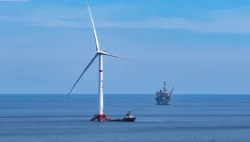 Vihet në funksionim platforma e parë lundruese “me këmbë të tendosura” në botë për energjinë e erës me kapacitet 16 MW