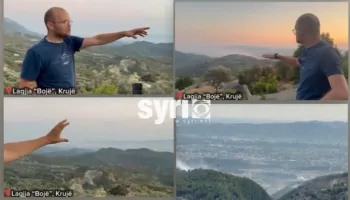 Vijon beteja me flakët në lagjen ‘Boje’ të Krujës/ Kreu i PD, Aulon Kalaja: Rrezikohen banesat…