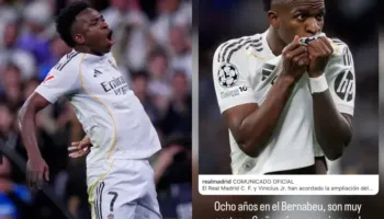 Vinicius: 8 vite në “Bernabeu” janë shumë pak. Edhe 6 vite të tjera dhe përgjithmonë…