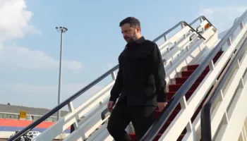 Vizita e tij e parë në Serbi, Zelensky mbërrin në Beograd
