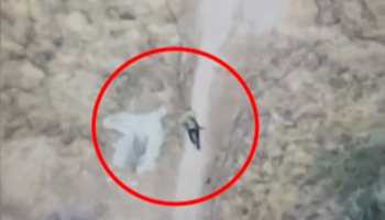 Ylli Zalla monitorohej me dron ‘Bayraktar’, para arrestimit ‘patrullonte’ me kallash në dorë (VIDEO)