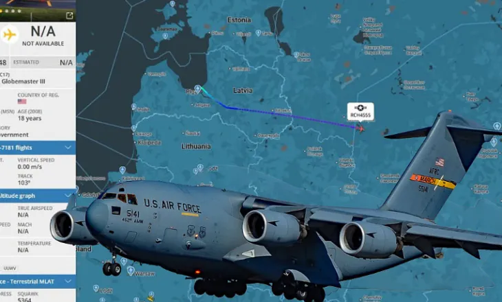 Zbulohet kush ishte ishte “pasagjeri misterioz” i avionit transportues Boeing C-17A