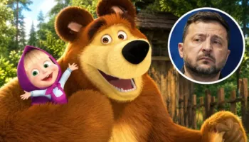 Zelensky ndalon filmin vizatimor “Masha dhe Ariu” në Ukrainë, akuzohet për propagandë pro-ruse