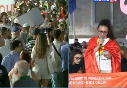 “Zëri i qytetarëve duhet të dëgjohet” – Italiania i bashkohet protestës te Kryeministria, bën thirrje në shqip: Rama jepe