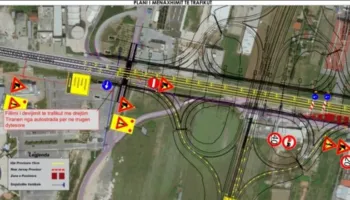 Zgjerimi i mbikalimit të Rinasit, bllokohet gjatë natës në 6-7 gusht autostrada Tiranë-Durrës