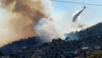 Zjarr masiv në Salaminë të Greqisë, gjendet i vdekur një çift të moshuarish