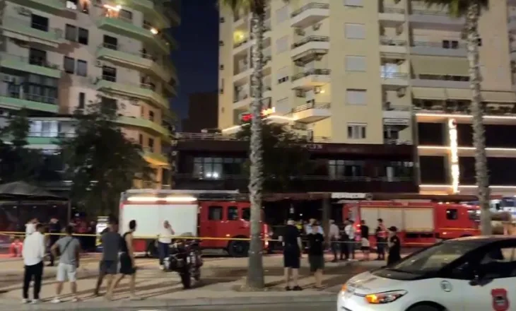 Zjarr në një hotel në Lungomare të Vlorës, 7 persona të plagosur – dy dërgohen në Tiranë