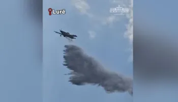 Zjarret/ Lura mbetet vatra më problematike, Nufi: Kemi hapur korridore me fadroma për të ndalur flakët drejt banesave
