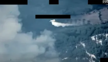 Zjarret, ministri Nufi: Mjetet ajrore pa pilotë, shumë të rëndësishëm në shuarjen e flakëve
