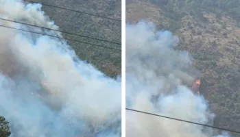 Zjarri del jashtë kontrollit në Mat/ Flakët përfshijnë pyllin e Trodhenit, era e fortë vështirëson ndërhyrjen! Nis operacioni nga ajri për izolimin e vatrës