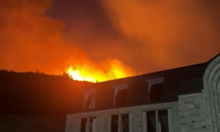 Zjarri i madh mes Priskës e Lundrës në Tiranë, pamjet satelitore tregojnë vatrat aktive!