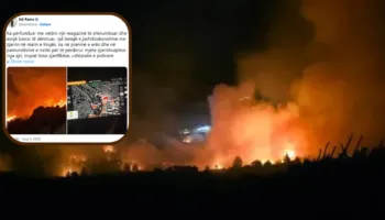 Zjarri masiv në Krujë, Rama: U shmang një bilanc tragjik, vetëm një magazinë e shkrumbuar