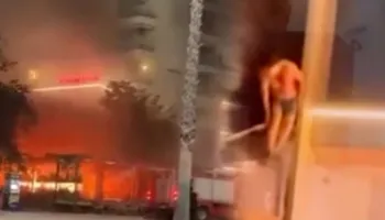 Zjarri në hotelin “Brooklyn” në Vlorë, ja si paraqitet gjendja e 2 të rinjve të plagosur, të shtruar te QSUT!