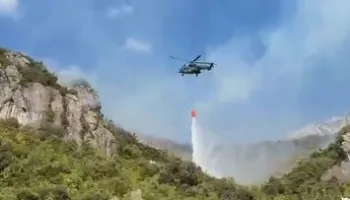 Zjarri në Krujë, evakuohen banorët në lagjen “Abaze”! Flakët rrezikojnë të përhapen drejt banesave