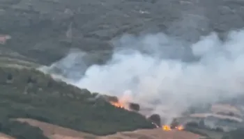 Zjarri përfshin edhe pyllin me pisha në Peshtan të Fierit, flakët larg banesave, operacion për shuarjen!