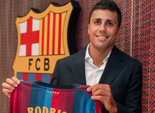 Zyrtare, Barcelona transferon Rodrin