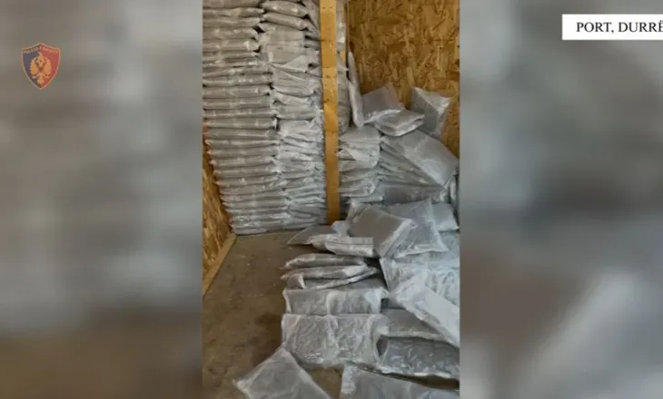 107 kg kanabis “Gelato” nga Kanadaja kapen në Portin e Durrësit, droga 1.2 mln euro ishte fshehur në kamper