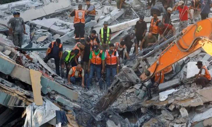21 viktima nga shembja e një ndërtese në Gaza, mes tyre tetë fëmijë
