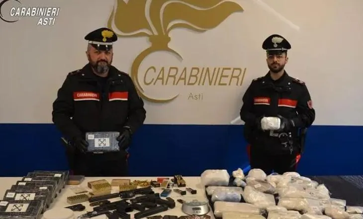 22 kg kokainë, armë e municione, shqiptari dënohet me 10 vite burg në Itali