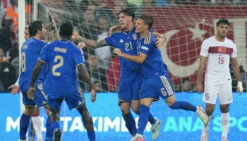4 GOLA DHE NJË REAGIM I FUQISHËM, ITALIA PUSHTON TURQINE DHE NGRIHET NE NATIONS LEAGUE