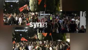 4 muaj qëndresë/ Qytetarët në protestë para Kryeministrisë: Rama në burg