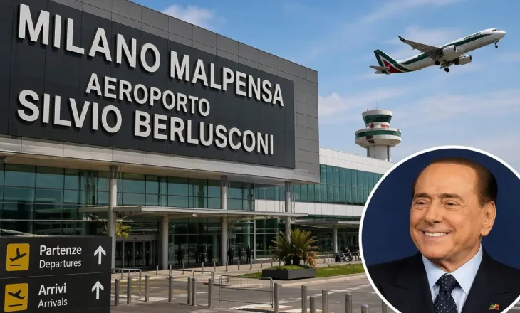 Aeroporti në Malpensa merr emrin Silvio Berlusconi, flet e bija: Krenari e madhe