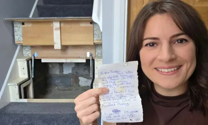 Ajo e shkroi në moshën 10-vjeçare, letra gjendet 44 vjet më vonë