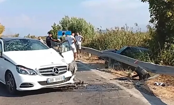 Aksident në aksin Lushnje – Berat, 2 të plagosur rëndë! U përplasën 3 makina