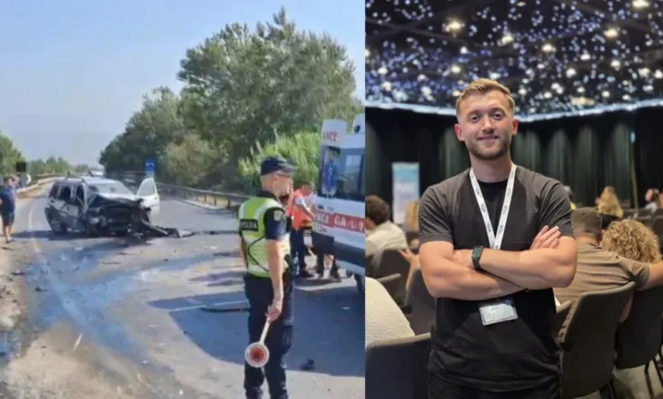 Aksident tragjik në aksin Fushë Krujë-Rinas, humb jetën gazetari 26-vjeçar (Emri)