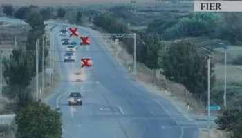 Aksioni në Fier, 7 të proceduar dhe qindra masa administrative për shkelje të Kodit Rrugor