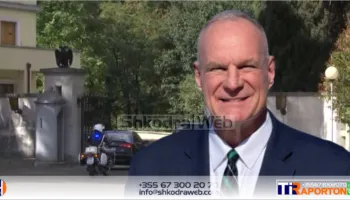 Ambasadori i ri i SHBA Eric Wendt mbërrin në Shqipëri, dorëzon letrat kredenciale tek presidenti Begaj