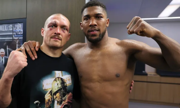 Anthony Joshua nuk do të stërvitet me Usyk gjatë kampit stërvitor për duelin kundër Fury