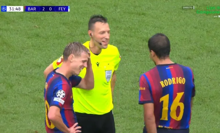 Barcelona fiton thellë në Champions League kundër Feynord, spektakli i Rapinha dhe shënon gol blerja Gabriel Jesus