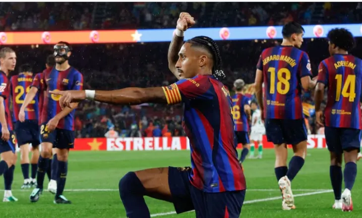 Barcelona turpëron Racing Santander, vjen fitorja e gjashtë rresht për katalanasit (video)