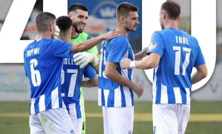Bardheblutë në superformë, Tirana mposht Vorën me “poker” golash