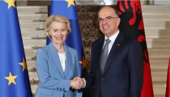 Begaj pret Von der Leyen në Presidencë: Shqipëria synon mbylljen e negociatave deri në fund të 2027 (VIDEO)
