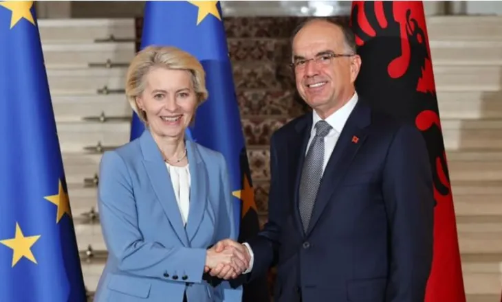 Begaj pret Von der Leyen në Presidencë: Shqipëria synon mbylljen e negociatave deri në fund të 2027 (VIDEO)