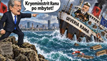 Berisha: Anija e Ramës po mbytet!