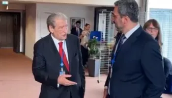 Berisha në Strasburg, takon përfaqësuesit e lartë të Kosovës dhe akuzon: Rama po bën spastrim etnik në Shqipëri!