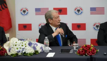 Berisha nga Amerika: Koha e narkoshtetit po merr fund, Shqipëria dhe SHBA do të triumfojnë së bashku