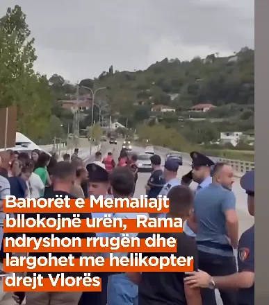 Berisha: Qytetarët e Memaliajt i bllokojnë rrugën Kryeministrit