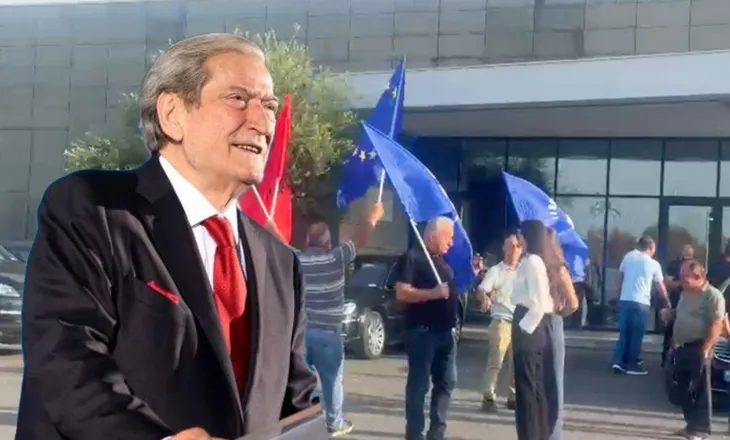 Berisha rikthehet në Shqipëri, simpatizantët mes brohorimave e presin në Rinas