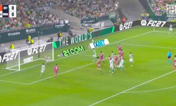 Betis bën me ‘djersë të ftohta’ Realin e Mourinhos, triumfon me një gol në minutat e fundit! Mbappe humb penallti deçizive